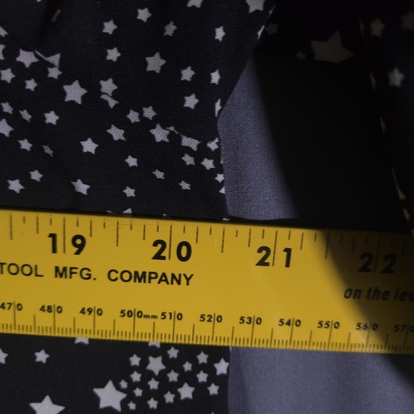 VICI Shoot for the Stars Top Size Large V Neck Bubble Sleeve WhimsiGoth - Picture 5 of 7